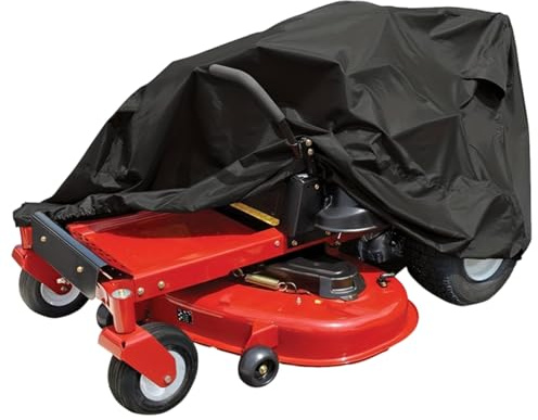 Cubierta para cortacésped | Cubierta para tractor cortacésped al aire libre | Accesorios de almacenamiento resistentes a la intemperie para tractor, cortacésped, jardín, garaje exterior