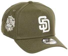 New Era 9Forty A-Frame verstellbar Fanartikel Kappe Erwachsene gebogener Schirm Cap Herbst Einheitsgröße Major League Baseball New Olive Verschiedene Teams
