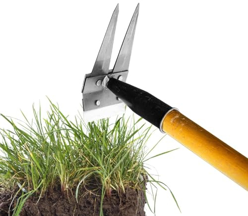 Diserbante per prato, robusto ed ergonomico, per prato, giardino, terrazza cortile, crepa marciapiede