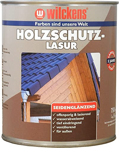 Wilckens Holzschutzlasur für Außen, 750 ml, Kiefer
