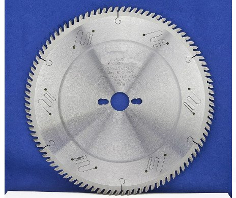 GOWE 12'' 96 Teeth 300mm Carbide Tipped Saw Blade with Silencer Holes for Cutting Melamine Faced chipboard| G Teeth