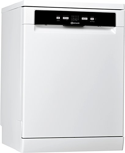Bauknecht BFE 2B19 Freistehender Geschirrspüler 60 cm / Startzeitvorwahl / 5 Standardprogramme/ Expressprogramm / Option Halbe Beladung / Vollwasserschutz