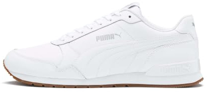 PUMA Unisex St Runner V2 Full L Sneaker, White Puma White Gray Violet, 11 UK