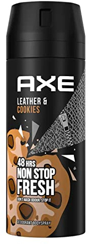 Axe Collision Leather and Cookies Deodorant Body Spray, 150 ml