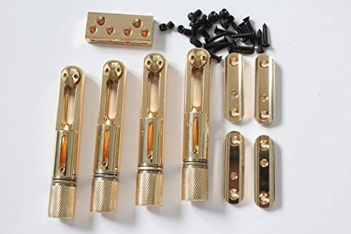 One Set 4 Saiten Single Headless Bass Steg für Bass