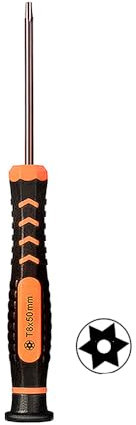 T8 Torx Screwdriver,TECKMAN TR8 Torx Security Screwdriver for MacBook,HDD,PS3,PS4,Xbox one and Xbox 360 Controllers Repair