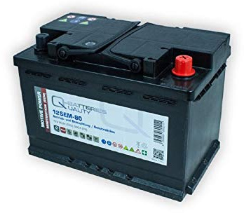 WSB Versorgungsbatterie 12V 80Ah Antrieb Solar Wohnmobil Boot Mover Schiff Batterie kompatibel zu FF 12 060, 956 01, 956 02, LFD70