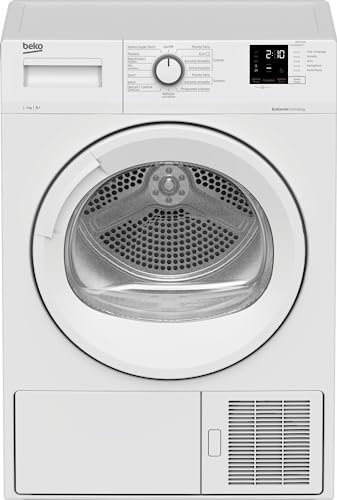BEKO Asciugatrice Slim DRXS712W Young, 7 Kg Classe A+ Pompa di calore