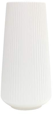 YSoutstripdu Vase de fleurs nordiques en plastique pour bouquets séchés - Décoration de maison ou de bureau - Blanc laiteux