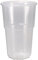 Pro DP 800 Trinkbecher Bierbecher Ausschankbecher 400ml 0,4l mit Schaumrand transparent/klar Einweg Kunststoff PP recycelbar mit SUP Kennzeichnung - Inkl. VerpG in D