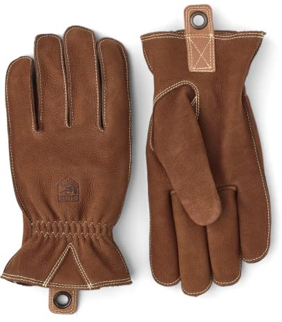Hestra Oden Nubuck Handschuhe braun