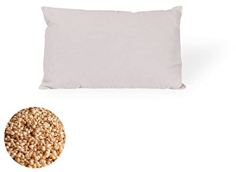 Speltex Nackenkissen mit Bio Hirse Füllung 25 x 40 cm