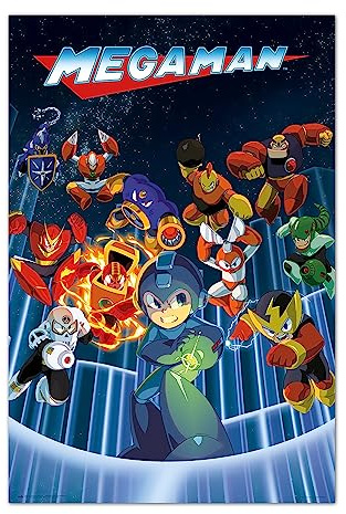 Grupo Erik Editores, S.L. Mega Man Poster