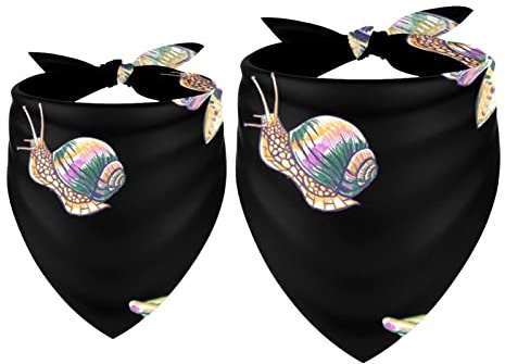 Hundehalstuch, Schnecke, Libelle, Käfer und Schmetterlinge, Mädchen, Jungen, Haustier-Lätzchen, Hundeschal, Halstuch, waschbar, Bandana, Zubehör für kleine, mittelgroße und große Hunde, Welpen,