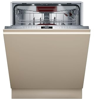 NEFF S157ZCX01E, N 70, Smarter Geschirrspüler Vollintegriert, 60 cm, Made in Germany, Besteckschublade, Zeolith-Trocknung, außerordentlich leise Spülmaschine, höhenverstellbarer Oberkorb, Aqua Stop