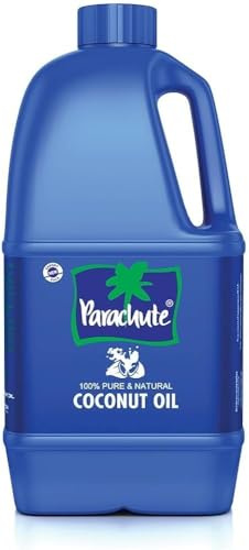 Parachute 100% Pure Coconut Oil - 1 Litre | Multipurpose Natural Oil for Hair & Skin Care | Nourishes Hair | Moisturizes Skin | Healthy Cooking Option