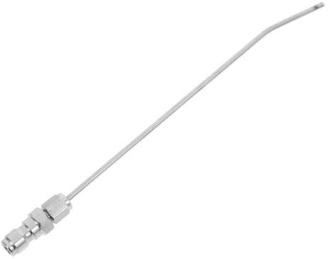 UKCOCO Aiguille de Pulvérisation Inox pour Nettoyeur Haute Pression Accessoire Flush Wand pour Lave Linge Nettoyage des Zones Difficiles Daccès