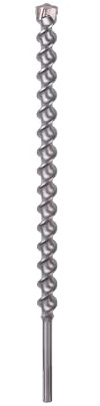 Bosch 1x PRO SDS-max-7 Bohrer, 40x600x720 mm | für Weichgestein, Harter Stein, Ø 40,00 mm, Professional Zubehör Bohrhammer