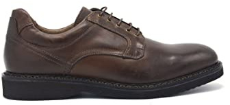 Stringata Uomo NeroGiardini I001690U Casual in Pelle T.Moro Una Calzatura Comoda Adatta per Tutte Le Occasioni. Autunno Inverno 2020-2021. EU 41