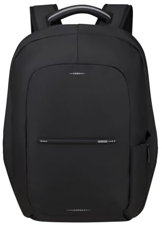 American Tourister Urban Groove UG24 - Laptop-Rucksack 15.6″ (55 cm) – Business & Schulrucksack mit USB-Anschluss, Flaschenhalter, Smart Sleeve - 21.5L - Schwarz (Black)