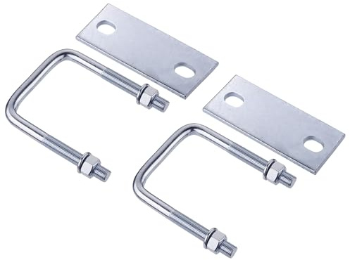 2Pcs Leaf Spring Clamp Kit, Fits Up To 3 Inch Wide Leaf Springs, Locks Springs Together for Stabilizing, Better Axle Torque Control