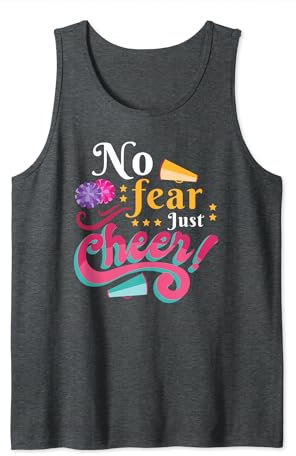 Keine Angst nur Cheerleader Cheerleading Tank Top