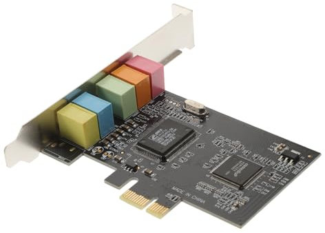 Hemobllo Pcie Scheda Audio Interna Con Staffa Bassa Interfacce Suono Digitale Per Desktop