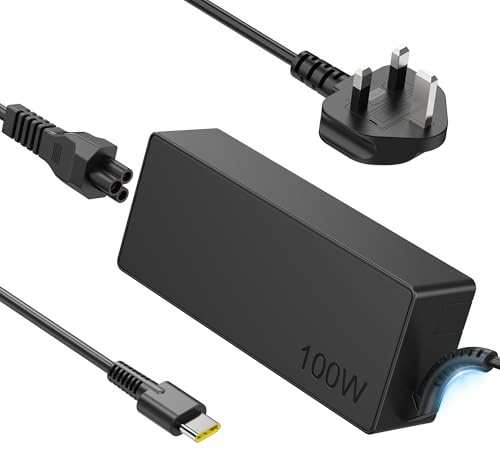 Universal 100W USB-C laptop charger,Fast Charger Compatible with MacBook Pro/Air,Chromebook, Lenovo ThinkPad, Dell XPS, HP Chromebook X360,Samsung ASUS and all usb c device