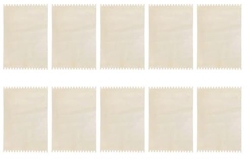 Lot de 10 planches de Crochet, outil ergonomique portable pour débutants en artisanat, textiles, décoration de maison, tapisserie, travaux manuels pour enfants