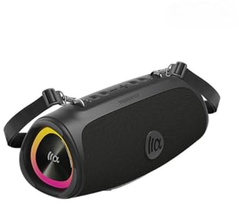 TAZATA BOOMBLAST MINI - Altavoz Bluetooth potente 60 W portátil IPX7 resistente al agua - 99+ modelos conectables - Autonomía 4-10 h - Altavoz inalámbrico para fiestas con USB/AUX - Boombox de fiesta