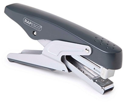 Rapesco 1056 ECO Beluga Grapadora de Tenaza, Capacidad para 20 Hojas, Gris