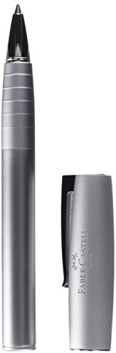 Faber-Castell 149205 - Tintenroller LOOM Metallic, Stärke: B, Schaftfarbe: silber
