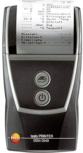 testo - 0554 0549 - Schnelldrucker IRDA für eine schnelle und unkomplizierte Dokumentation von Messergebnissen