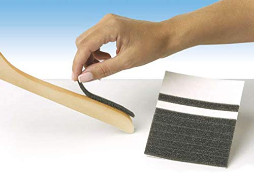 NAHANCO Foam Strips - Grey Non-Slip - 200 Count