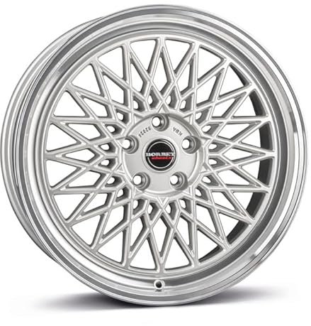 Borbet Felge B 8x18 ET35 5x112 silver rim polished B 80835112566,5SRP