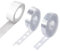 Striscia di Decorazione, 3 Rotoli Arco di Palloncini Ghirlanda Striscia Kit, Balloon Strip Doppio e Singolo Fori e Palloncini Punti di Colla Nastro, Nastro per Palloncini, per Feste, Matrimoni