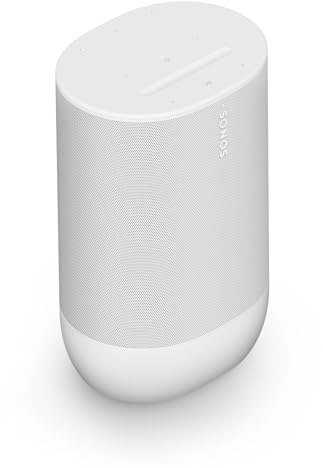 Sonos Move 2 - White - Wireless Portable Bluetooth Speaker