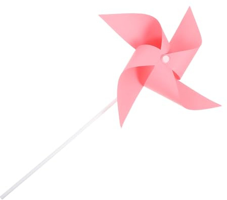 Kisangel 30pcs DIY Windmill Craft Kit for Blank Paper Pinwheels for Coloring and Assembly Creative Outdoor Windmill Set for Summer Parties and Family Outings Handcraft Materials to Boost