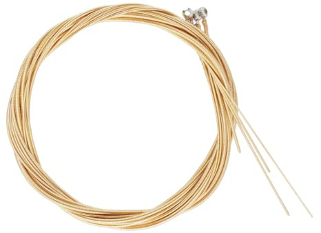 Beaupretty E-bass Saiten für Akustikbass Standardspannung Langlebige Holzbasssaiten Basszubehör für Musiker und Bassspieler