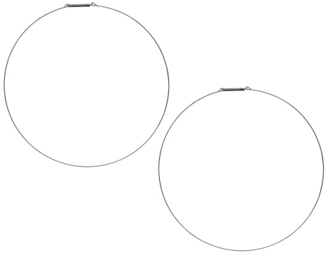 YiQinzcxg 2 abrazaderas de resorte para lavadoras, 32/34/40 cm, acero inoxidable, adaptador de retención de junta para ropa, accesorios de reparación del hogar, arandelas