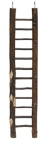 Karlie Leitern, Vogelspielzeug, 12 Stufen, Holz, Natur, 50x10 cm