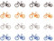 FALLER FA180445 180445 Mountain Bikes 16/ Scenery and Accessories Bauset, One Size
