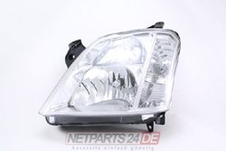 Johns, Scheinwerfer Halogen Front passend für Opel Meriva A 05/2003-05/2010 H7 H1 Links