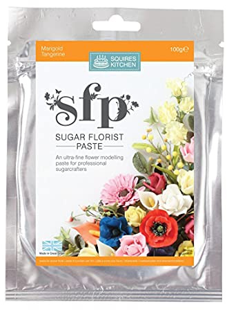 Cuisine Squires pâte de fleur, de souci (Calendula), 100 gr