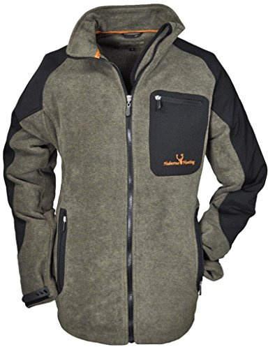 Hubertus Jagd Fleecejacke 10723529 Oliv schwarz 388