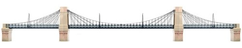 Große Hängebrücke, 1372 x 80 millimeter, Braun