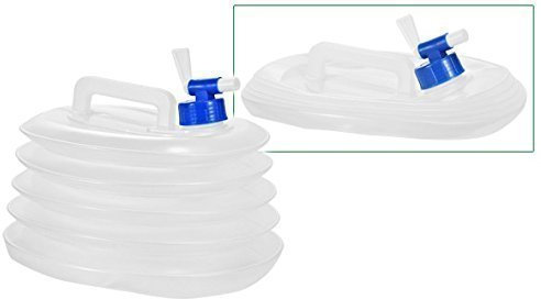 Benelando Wasserkanister 8 Liter mit Hahn und faltbar