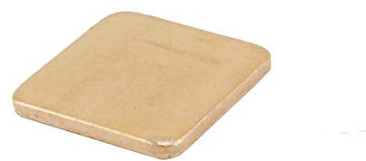 Lot de 3 Pad thermique en cuivre 20 x 20 x 1 mm Copper Thermal Pad HeatSink Chip GPU CPU