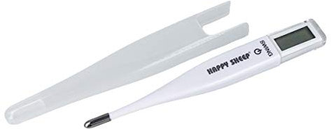 AAA05120 Termometro Digitale Febbre Bambini Adulti Misurazione Orale Rettale Ascellare Preciso Veloce Sicuro (NB:Per Accendere Deve Agitare)