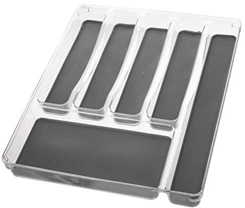 VITA PERFETTA Besteck-Organizer mit 6 Fächern – Organizer für Küchenschublade – langlebig, umweltfreundlich (40 x 32 cm)